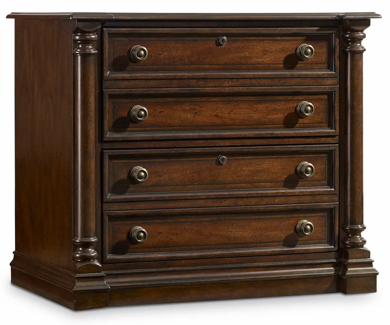 Hooker Furniture - Leesburg Lateral File - 5381-10466 Dark Brown / 22" X 36" X 30.5"