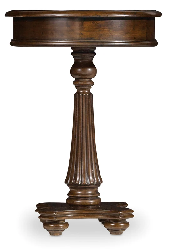 Hooker Furniture - Leesburg Martini Table - 5381-80117 Dark Brown / 18" X 18" X 25.5"