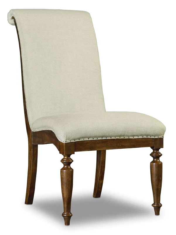 Hooker Furniture - Archivist Upholstered Side Chair - Hooker Furniture - 5447-75410 Beige / 29.25" X 22" X 39.75"