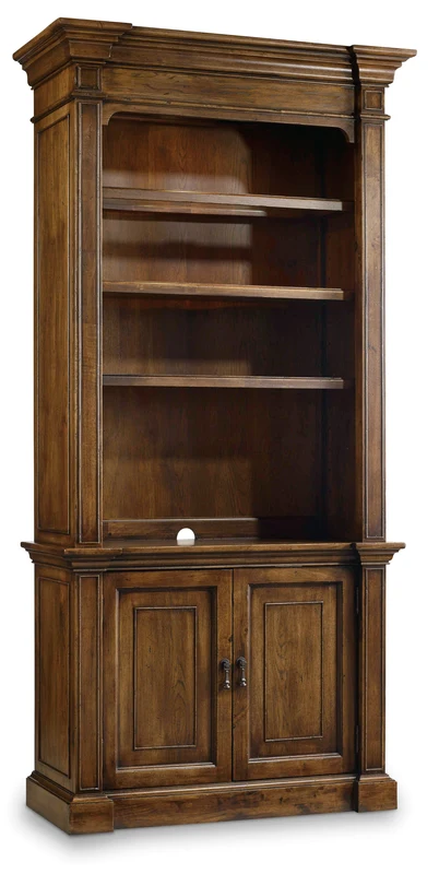 Hooker Furniture - Archivist Bookcase - 5447-10446 Dark Brown / 18" X 42" X 85.5"