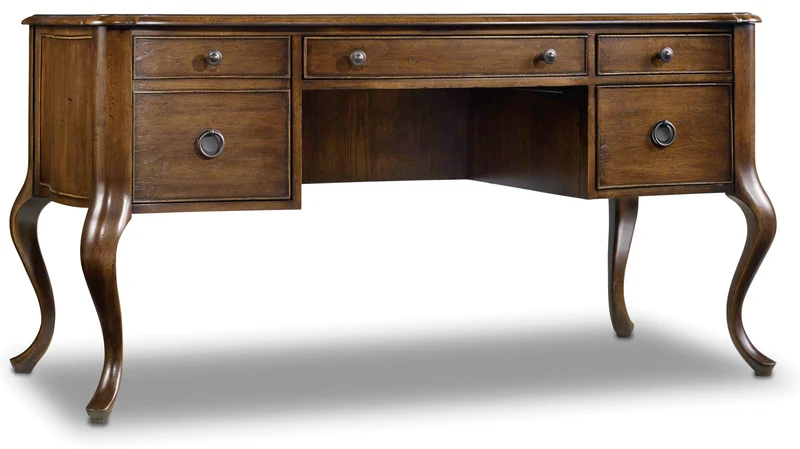 Hooker Furniture - Archivist Writing Desk - 5447-10458 Dark Brown / 28.75" X 60.5" X 31.5"