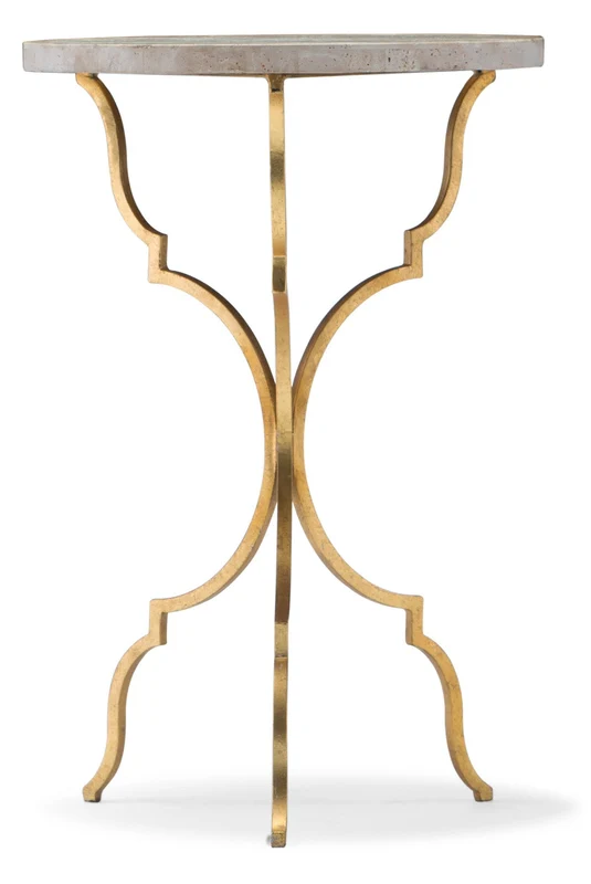 Hooker Furniture - Round Martini Table - 5540-50001-GLD Gold / 16" X 16" X 24"