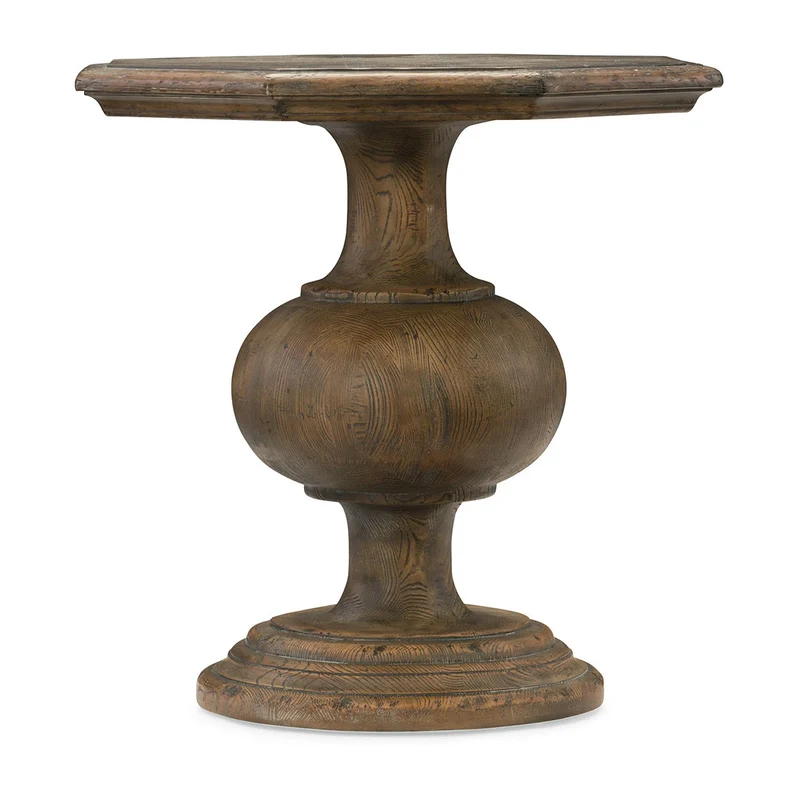 Hooker Furniture - Mason End Table - 5960-80116-MULTI Dark Wood / 25" X 25" X 26.5"