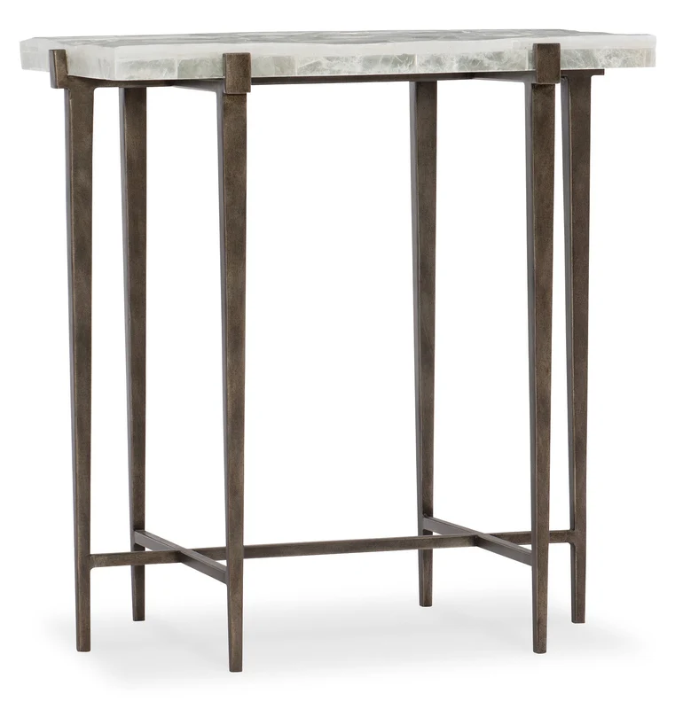Hooker Furniture - Melange Bellis Accent Table - 638-50381-MULTI Medium Brown / 22" X 16" X 24"