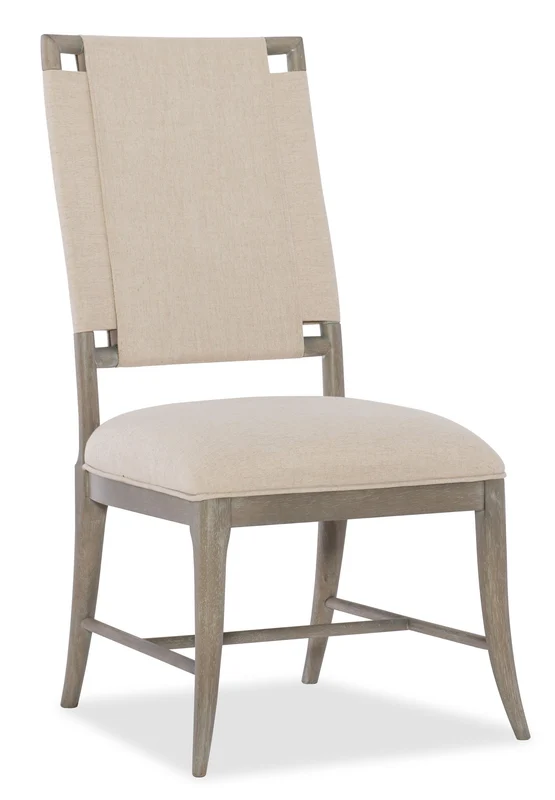 Hooker Furniture - Affinity Upholstered Side Chair - Hooker Furniture - 6050-75410-GRY Beige / 24.75" X 20.5" X 40"