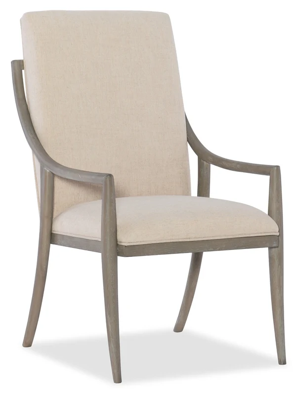 Hooker Furniture - Affinity Host Chair - 6050-75500-GRY Beige / 23.25" X 28.5" X 40"
