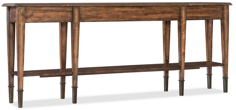 Hooker Furniture - Skinny Console Table - 5660-85001-MWD Medium Brown / 14" X 76" X 32"