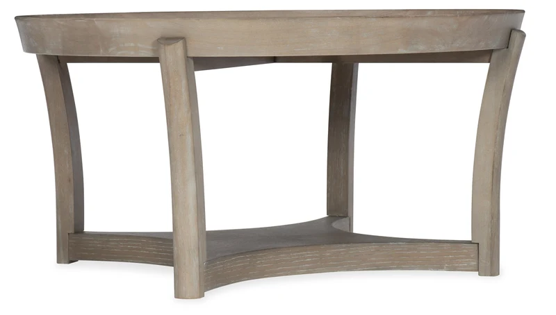 Hooker Furniture - Affinity Round Cocktail Table - 6050-80111-GRY Grey / 37" X 37" X 18.5"