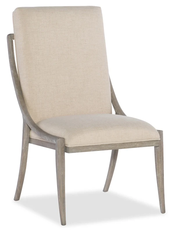 Hooker Furniture - Affinity Slope Side Chair - 6050-75510-GRY Beige / 23.25" X 28.5" X 40"