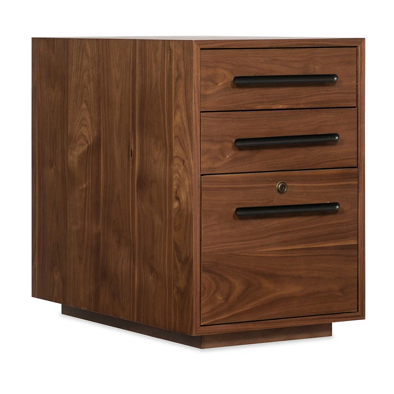Hooker Furniture - Elon Desk Pedestal - 1650-10246-MWD Medium Brown / 30" X 18" X 27.25"