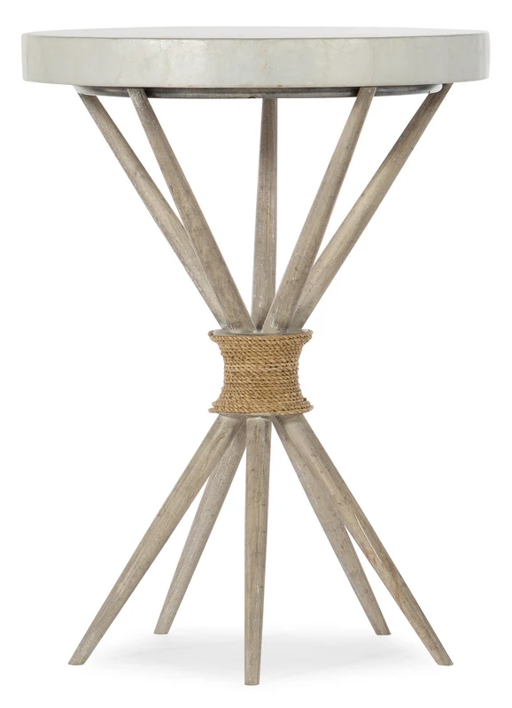 Hooker Furniture - Amani Accent Table - 1672-50003-00 Beige / 18" X 18" X 24"