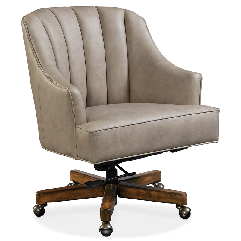 Hooker Furniture - Haider Executive Swivel Tilt Chair - EC509-085 Beige / 28" X 26" X 34"