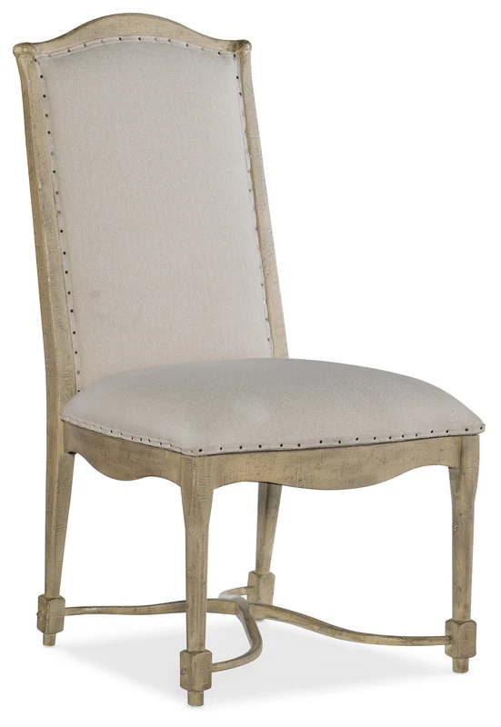 Hooker Furniture - Ciao Bella Upholstered Back Side Chair - Hooker Furniture - 5805-75310-85 Beige / 26" X 23" X 43"