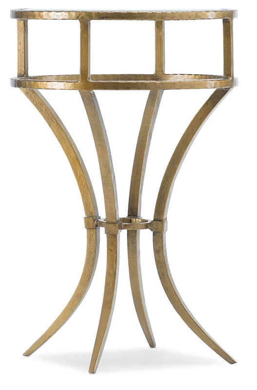 Hooker Furniture - Laureng Martini Table - 5846-80117-15 Gold / 16" X 16" X 25"