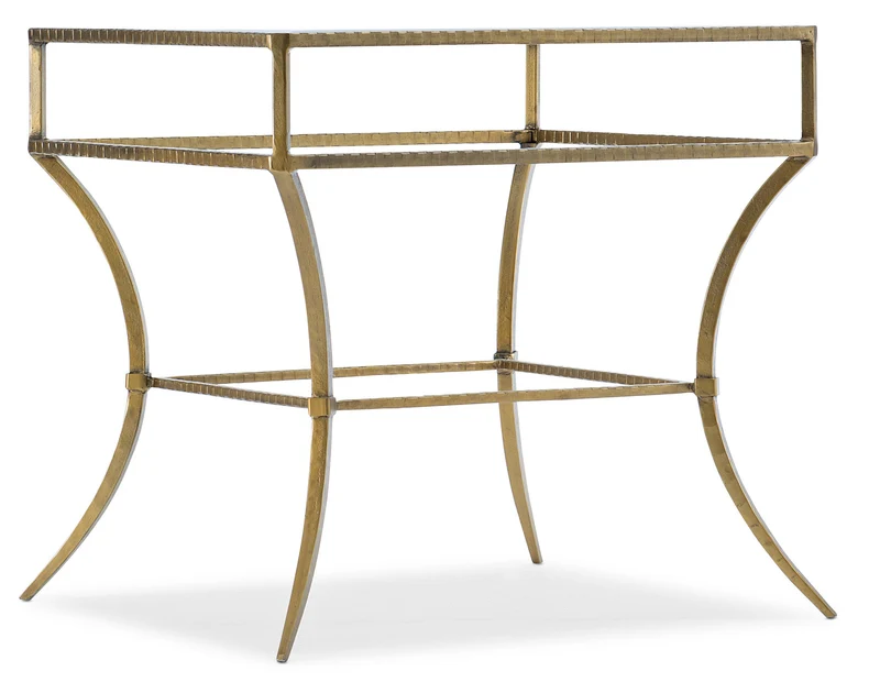 Hooker Furniture - Laureng End Table - 5846-80113-15 Gold / 26" X 24" X 25"