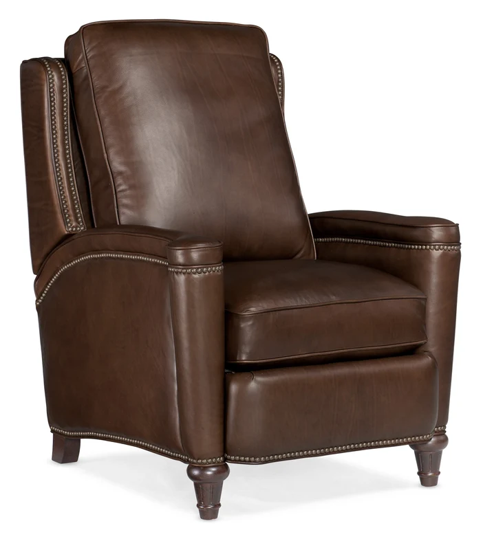 Hooker Furniture - Rylea Manual Push Back Recliner - RC216-PB-088 Dark Brown / 38.5" X 30.25" X 40.25"