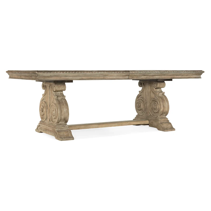Hooker Furniture - Castella Rectangle Dining Table w/2-20in Leaves - 5878-75207-80 Medium Wood / 46" X 88" X 30"