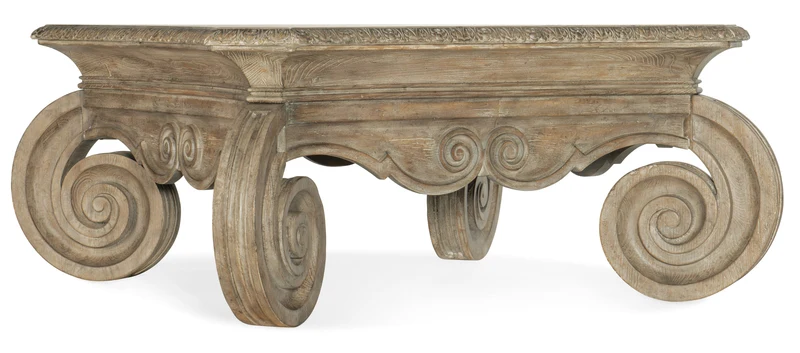 Hooker Furniture - Castella Square Cocktail Table - 5878-80112-80 Light Brown / 49.25" X 49.25" X 22.5"