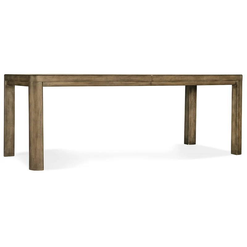 Hooker Furniture - Sundance Rectangle Dining Table w/1-18in leaf - 6015-75207-89 Dark Wood / 42" X 82" X 30.25"