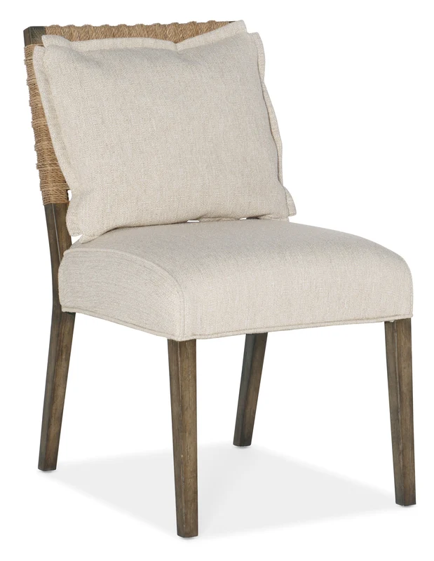 Hooker Furniture - Sundance Woven Back Side Chair - 6015-75311-89 Beige / 26.25" X 20.25" X 34.75"