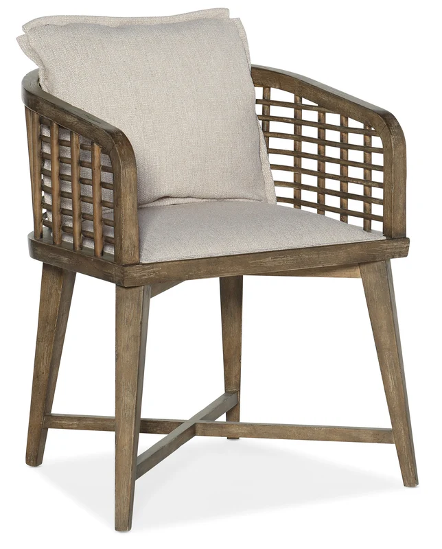 Hooker Furniture - Sundance Barrel Back Chair - 6015-75600-89 Beige / 23.25" X 25.75" X 30"