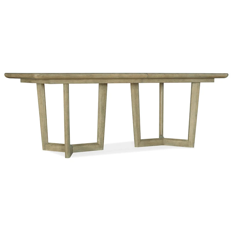 Hooker Furniture - Surfrider Rectangle Dining Table w/2-18in leaves - 6015-75217-80 Light Wood / 42" X 82" X 30.25"