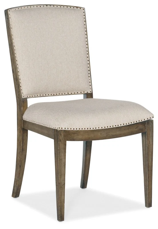 Hooker Furniture - Sundance Carved Back Side Chair - 6015-75411-89 Beige / 25.25" X 21.5" X 38.5"