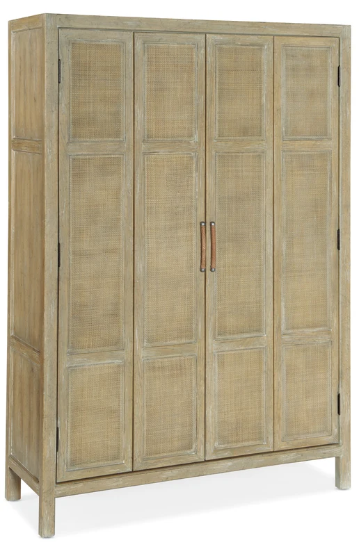 Hooker Furniture - Surfrider Bar Cabinet - 6015-75160-80 Light Brown / 20.25" X 50.75" X 76.25"
