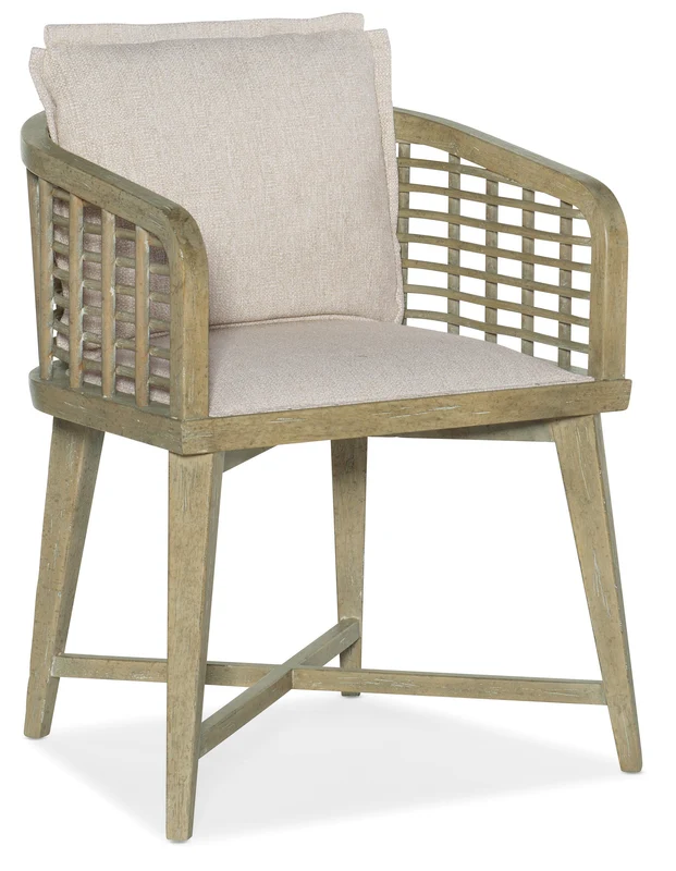 Hooker Furniture - Surfrider Barrel Back Chair - 6015-75600-80 Beige / 23.25" X 25.75" X 30"