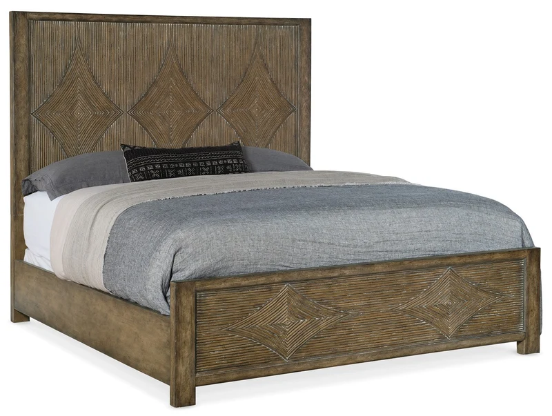 Hooker Furniture - Sundance King Panel Bed - 6015-90366-89 Dark Wood / King