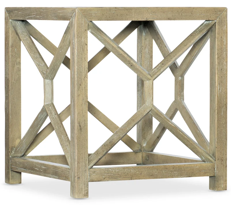 Hooker Furniture - Surfrider Square End Table - 6015-80113-80 Light Brown / 22" X 22" X 24"