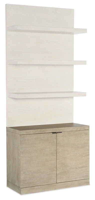 Hooker Furniture - Cascade Bookcase Base - 6120-10443B-80 Beige / 17.5" X 38" X 30.25"