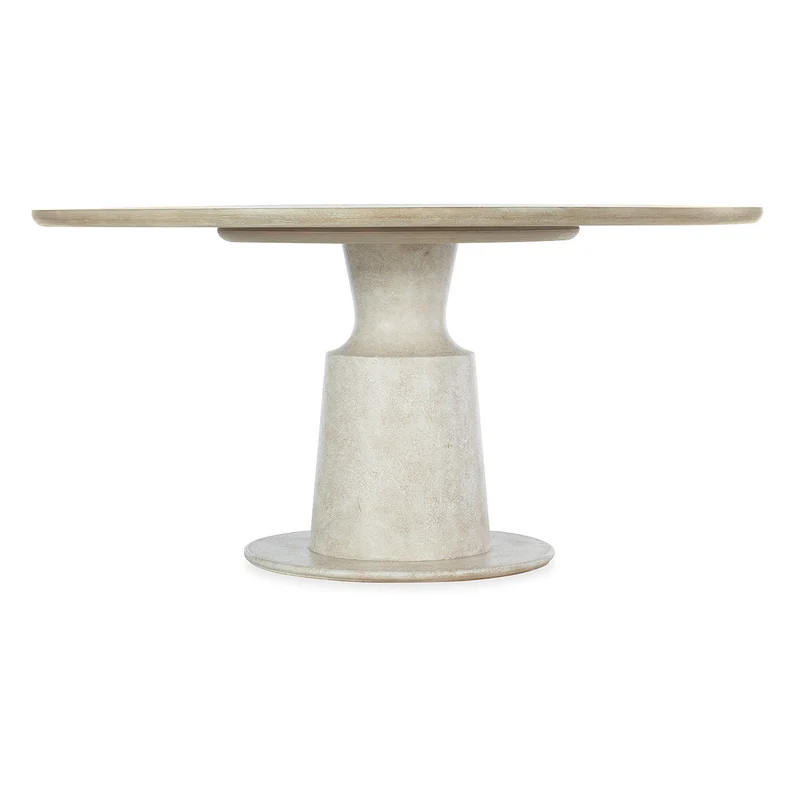 Hooker Furniture - Cascade Pedestal Dining Table - 6120-75203-80 Beige / 60" X 60" X 30"