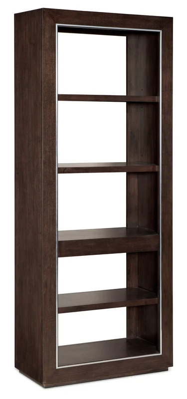Hooker Furniture - House Blend Etagere - 5892-10445-85 Dark Wood / 14" X 30.75" X 76.5"