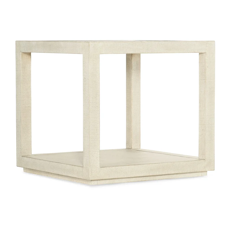 Hooker Furniture - Cascade End Table - 6120-80117-05 White / 26" X 26" X 24.25"