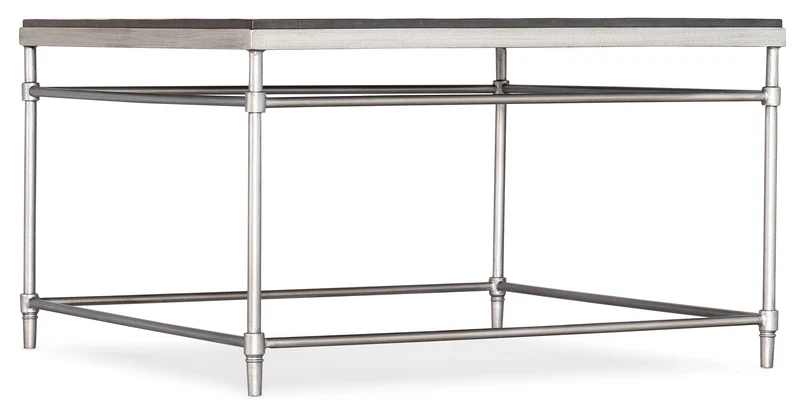 Hooker Furniture - St. Armand Square Cocktail Table - 5601-80112-BLK Black / 30" X 30" X 18.25"