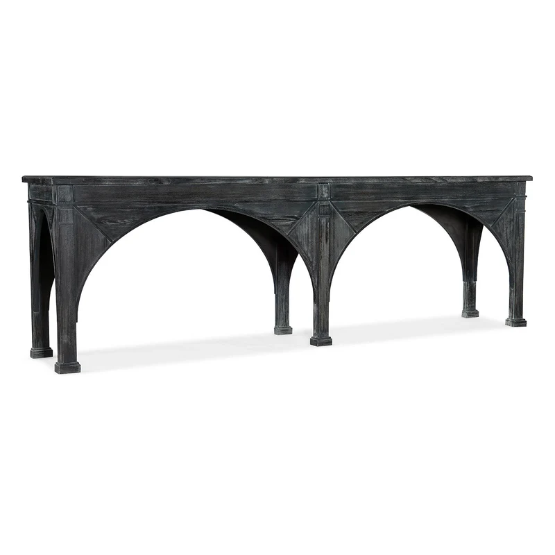 Hooker Furniture - Melange Thunber Sofa Console - 628-85150-95 Grey / 18" X 110" X 34"
