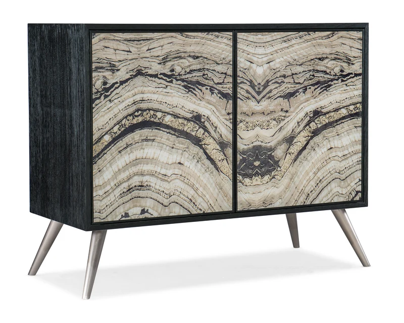 Hooker Furniture - Melange Rockee Two Door Chest - 628-85648-98 Black / 20" X 45" X 36.25"