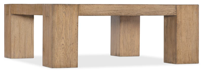 Hooker Furniture - Commerce & Market Square Cocktail Table - 7228-80004-85 Medium Wood / 42" X 42" X 16.25"