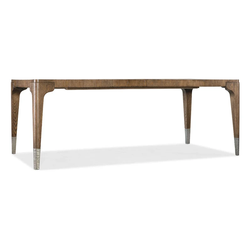 Hooker Furniture - Chapman Leg Table w/1-24in leaf - 6033-75200-85 Medium Wood / 42" X 82" X 30.25"