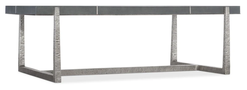 Hooker Furniture - Chapman Mixed Media Rectangle Cocktail Table - 6033-80110-94 Grey / 30.5" X 56" X 18.25"