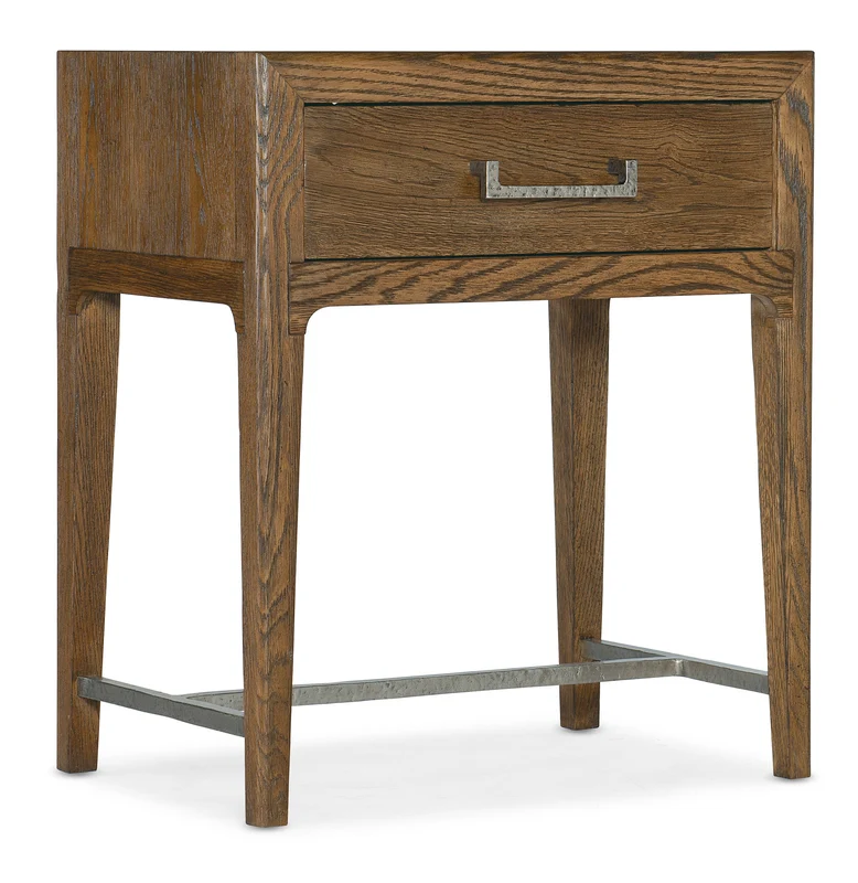 Hooker Furniture - Chapman Leg Nightstand - 6033-90015-85 Medium Brown / 18" X 26" X 30"
