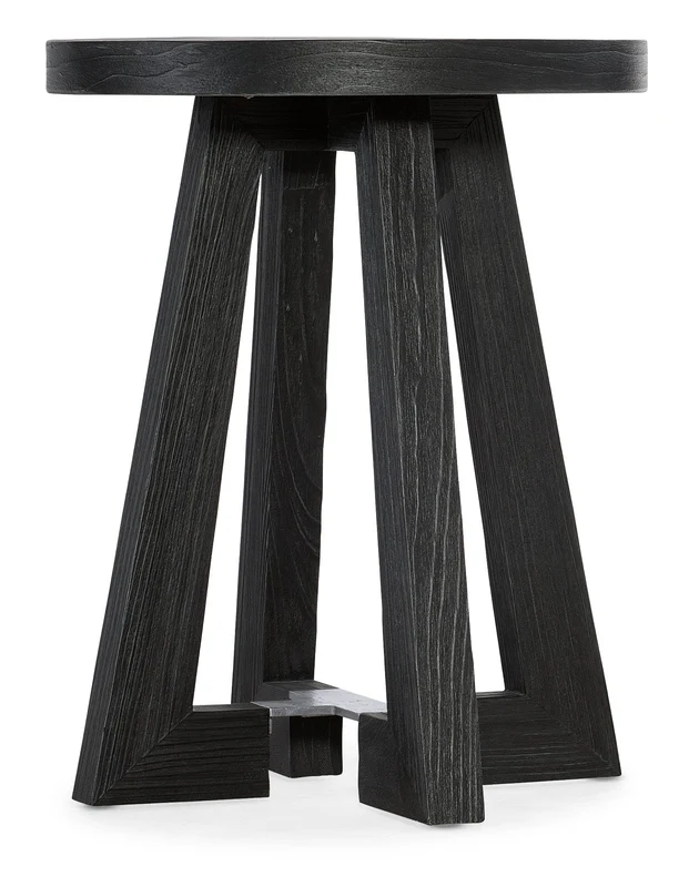 Hooker Furniture - Chapman Shou Sugi Ban Side Table - 6033-50004-99 Black / 20" X 20" X 25.25"