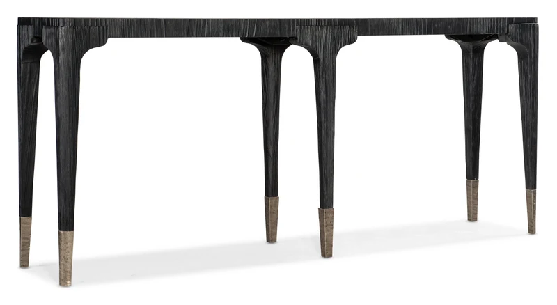 Hooker Furniture - Chapman Shou Sugi Ban Console Table - 6033-85002-99 Black / 16.25" X 80" X 34.25"