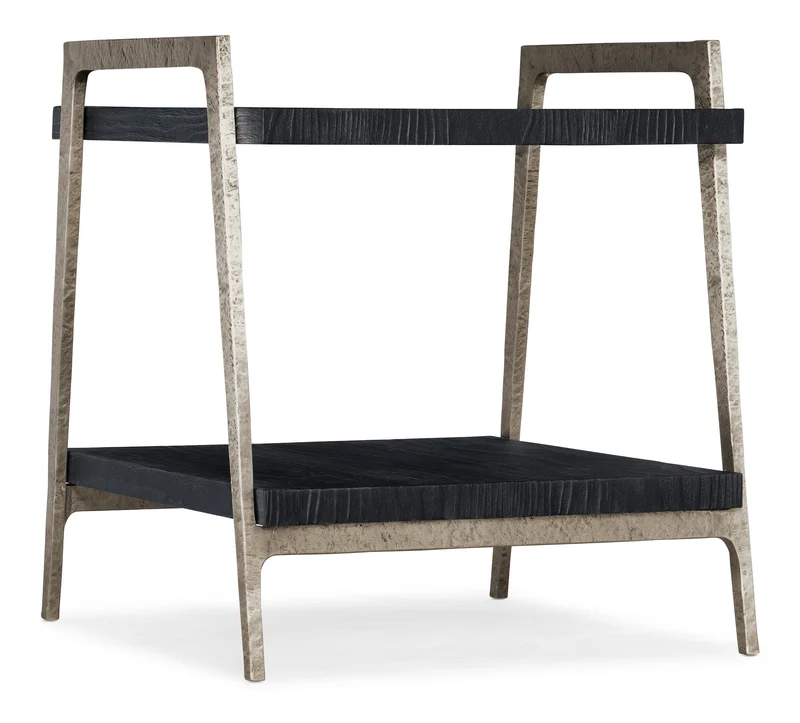 Hooker Furniture - Chapman Shou Sugi Ban End Table - 6033-80214-99 Black / 24.25" X 26" X 26.25"