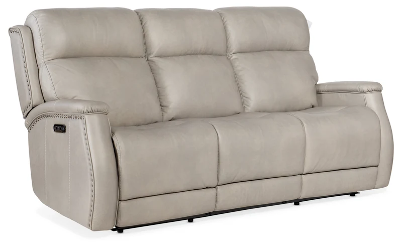 Hooker Furniture - Rhea Zero Gravity Power Recline Sofa with Power Headrest - SS703-PHZ3-091 Grey / 41" X 78" X 43"