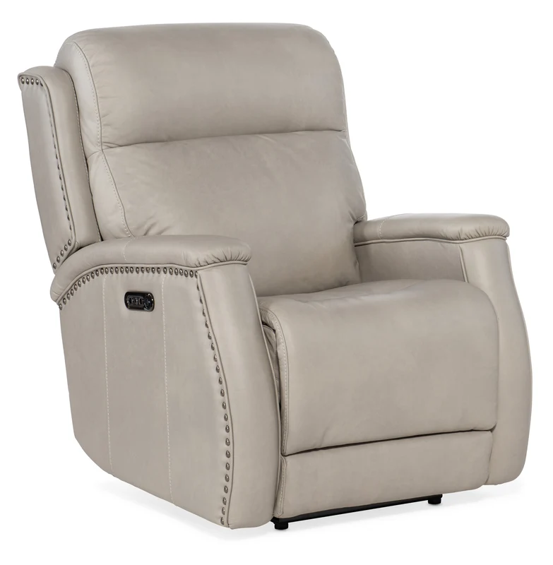 Hooker Furniture - Rhea Zero Gravity Power Recliner with Power Headrest - SS703-PHZ1-091 Light Grey / 41" X 34" X 43"
