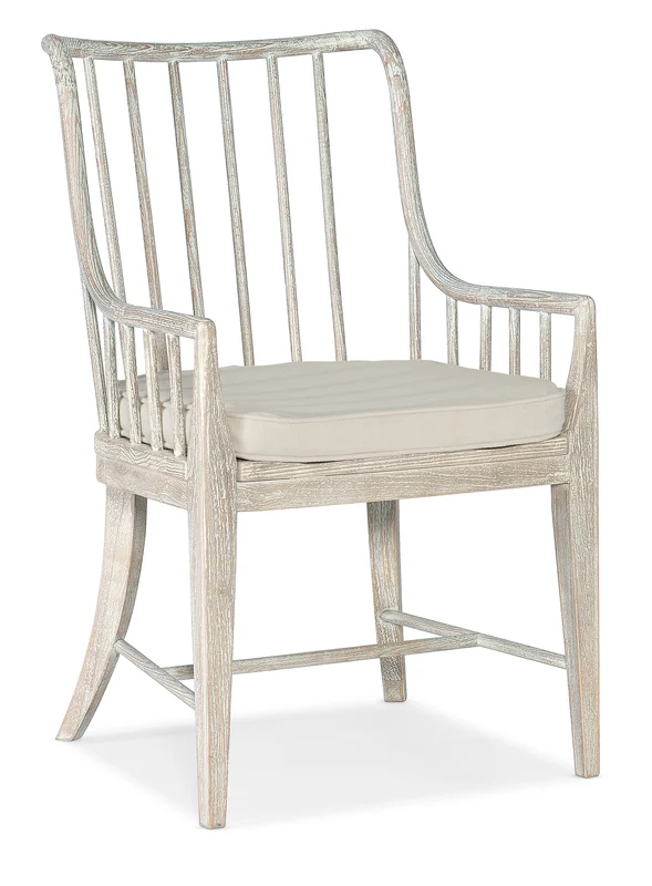 Hooker Furniture - Serenity Bimini Spindle Arm Chair - 6350-75600-80 Beige / 24.75" X 22.25" X 38"