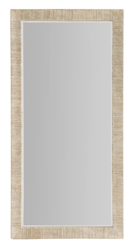Hooker Furniture - Serenity Sandpiper Floor Mirror - 6350-50001-83 Light Brown / 3.5" X 40" X 82"