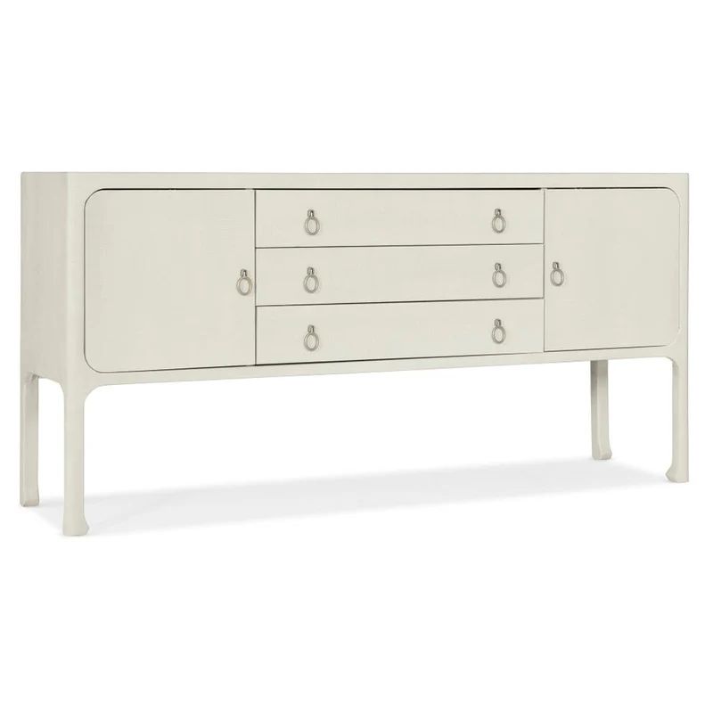 Hooker Furniture - Serenity Cove Shore Server - 6350-75907-03 Cream / 19" X 74" X 36"